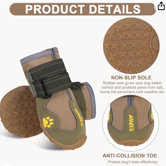 Size 6 Dog Shoes!! - Picture 12 of 12